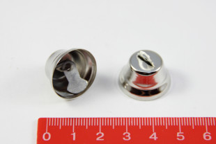 Металлические колокольчики 21 мм под никель