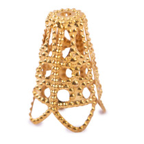 " Zlatka" Розетка для бус DC- 004/ 5 16 мм ± 2 мм 5 шт №01 под золото