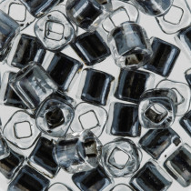 Бисер Япония "TOHO" CUBE 4 мм 5 г №0344 черный