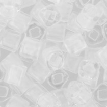 Бисер Япония "TOHO" CUBE 4 мм 5 г №0981 белый