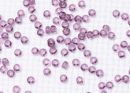 Бисер Чехия круглый 10/0 50г 20010h прозрачный светло-сиреневый квадратное отверстие