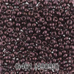 Бисер Чехия " GAMMA" круглый 7 10/ 0 2. 3 мм 5 г 1- й сорт G461 т. коричневый ( 49095 ) 