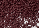 Бисер Чехия круглый 10/0 50г 93310 т.бордовый матовый