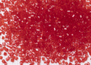 Бисер Чехия рубка 11/0 50г 90050 прозрачный алый