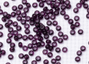 Бисер Чехия круглый 10/0 50г 20080h прозрачный темно-сиреневый квадратное отверстие