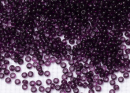 Бисер Чехия круглый 10/0 50г 20060h прозрачный сиреневый квадратное отверстие