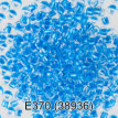 Бисер Чехия " GAMMA" круглый 5 10/ 0 2. 3 мм 5 г 1- й сорт E370 синий ( 38936 ) 